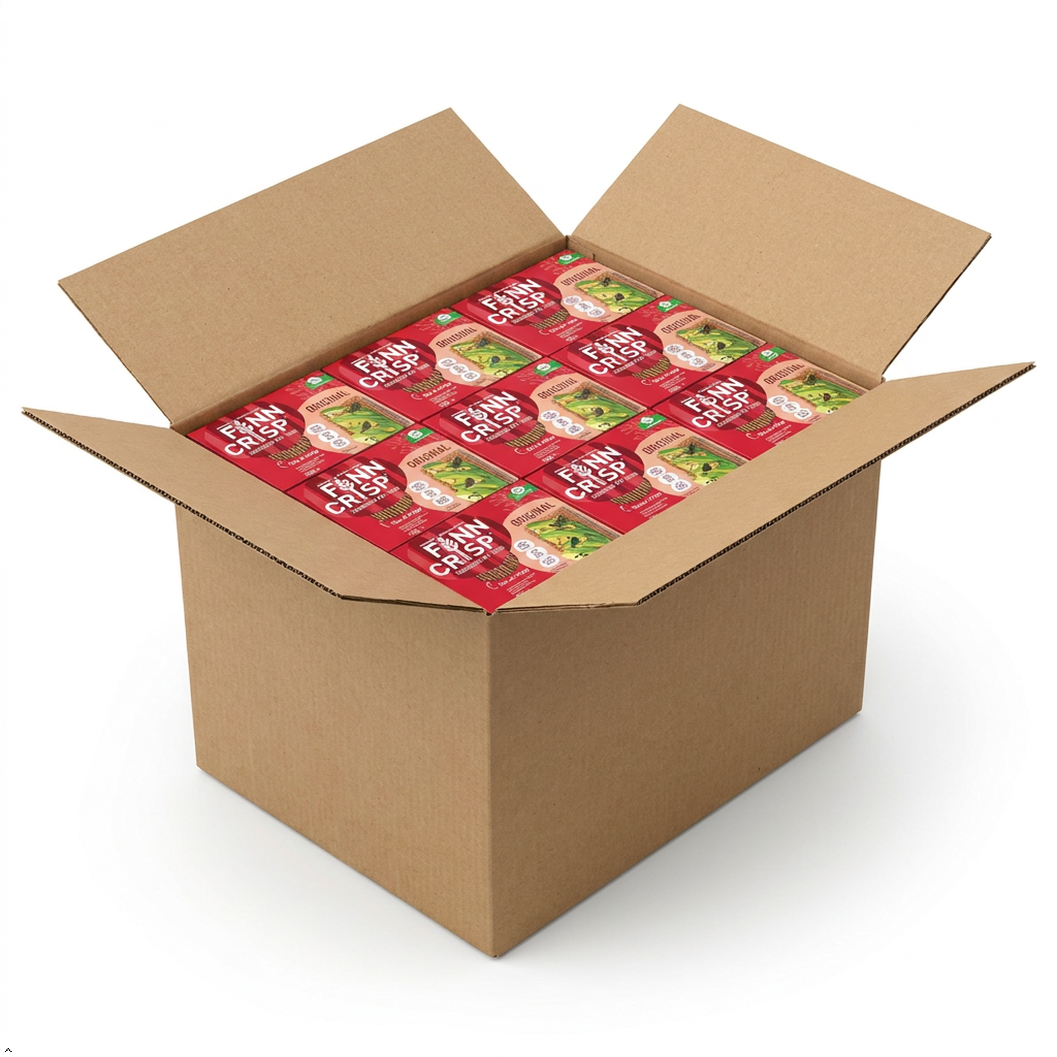 Finn Crisp Sourdough Rye Thins, Original Crispbread, 7 oz Boxes (Pack of 9) Finn Crisp